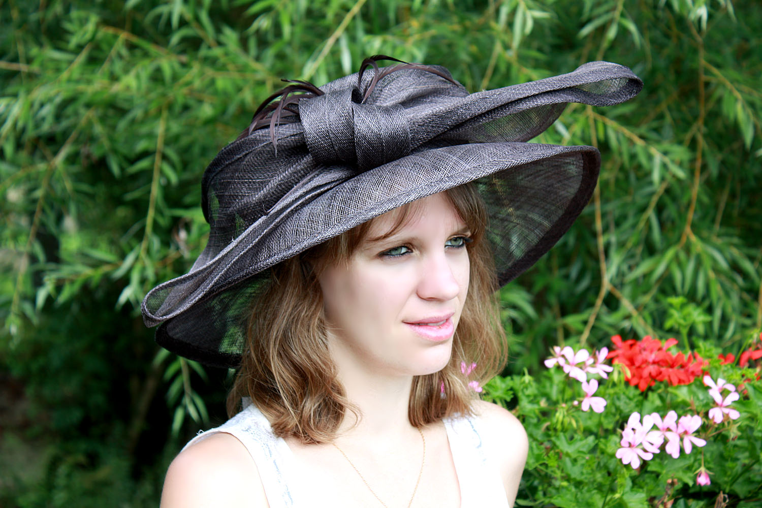 Chapeau Malléable avec Bord Sinamay by Seeberger - 129,00