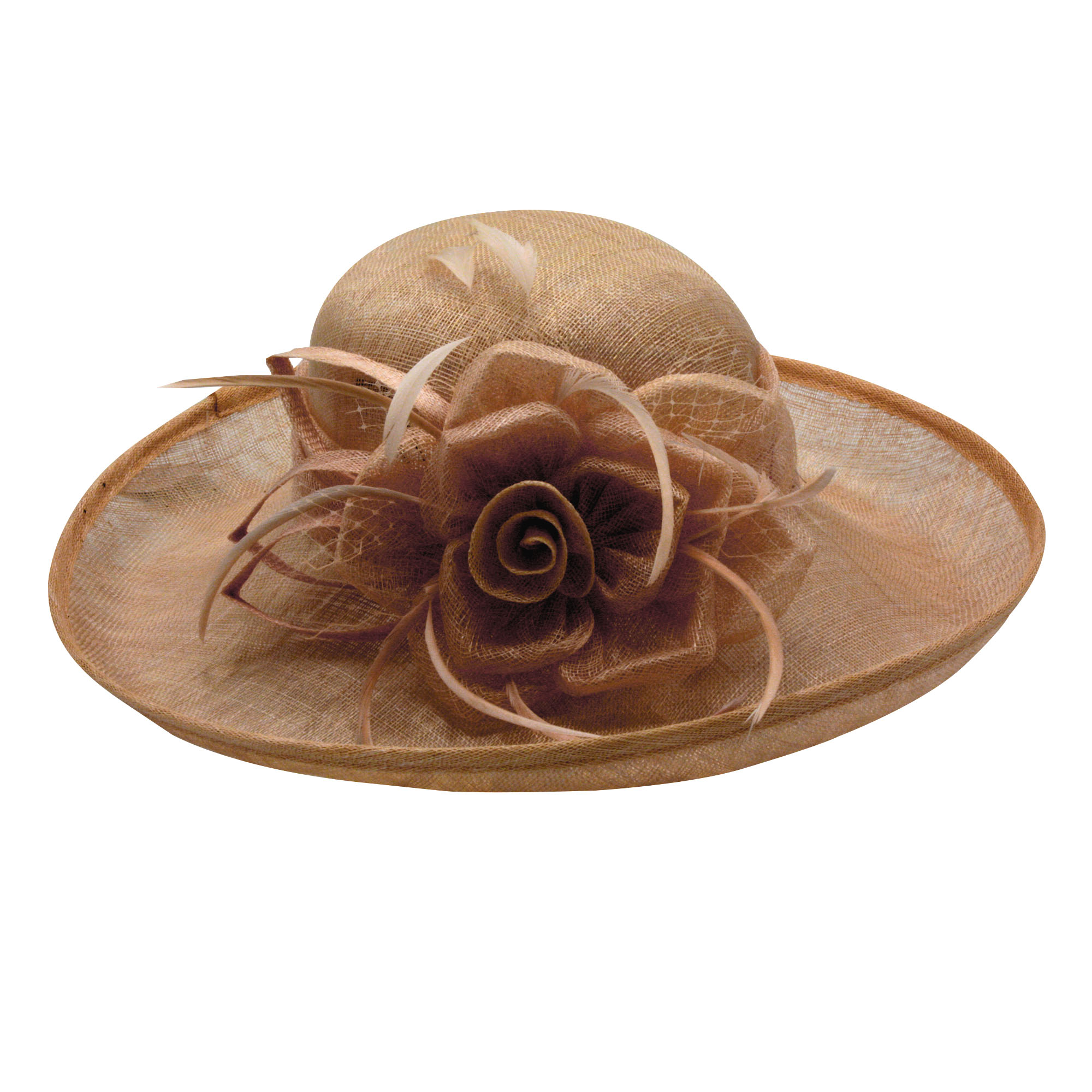 Chapeau De Mariée Avec Voilette Et Plumes - Accessoire Cheveux Élégant Pour Cérémonie, Cocktail - Taille Unique
