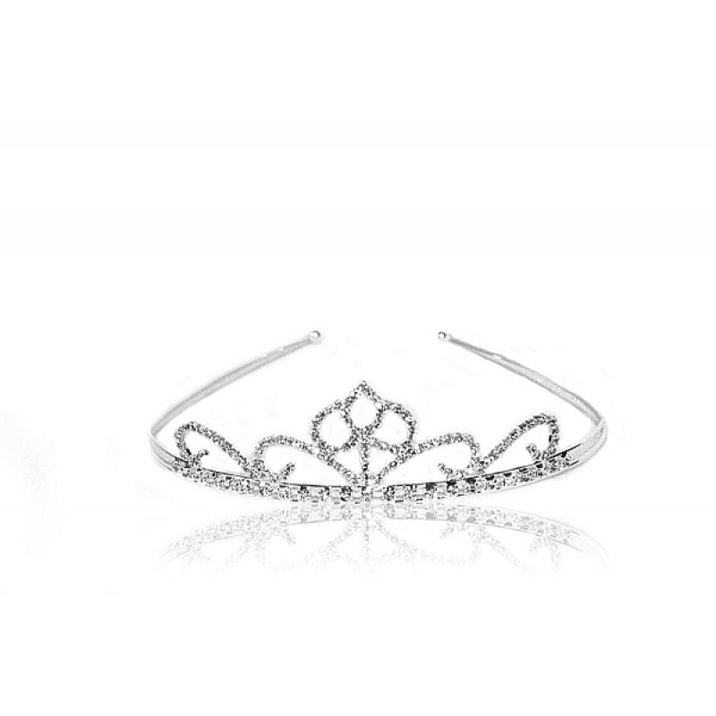 Zooma Couronne de Mariage pour Mariée, Diadème de Princesse en Strass