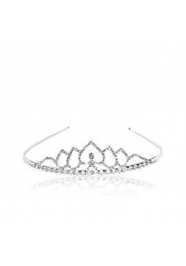 Couronne Diademe Mariee Royale Strass