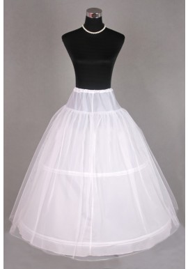 Jupon de Robe Mariage 2 Cerceaux Double Tulle