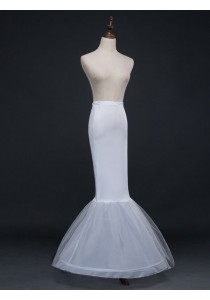 Jupon de Mariage Robe Mariée Sirène 1 Cerceaux 2 Tulles