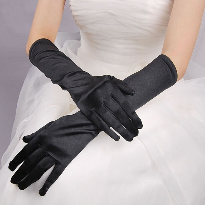 4 Paires De Gants Résille Viksaun - Longs Et Courts Sans Doigts - Style Rétro Années 80