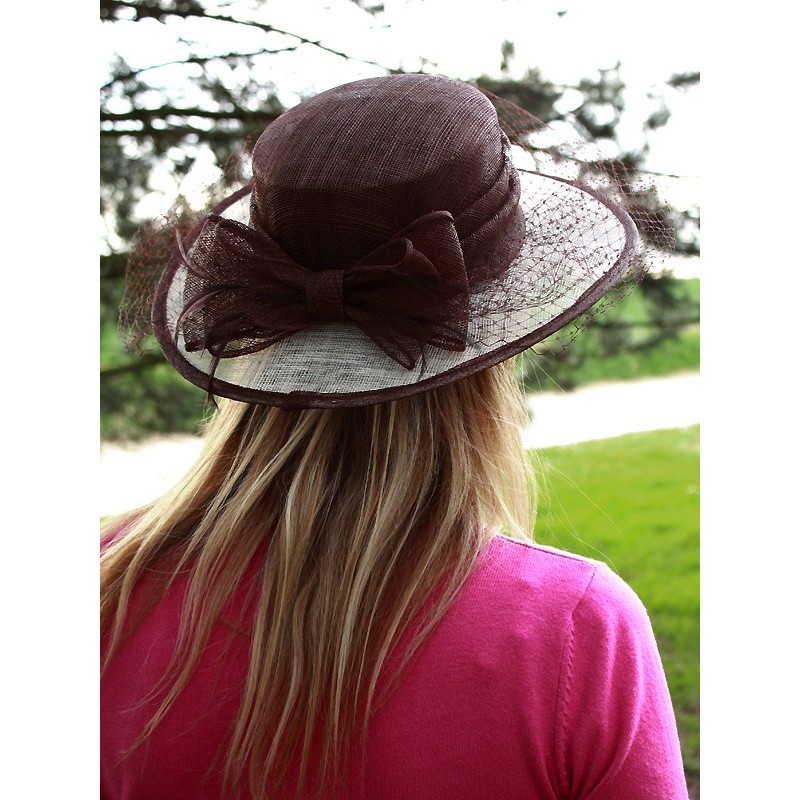 Chapeau Pillbox Butterme - Laine Et Voile - Style Rétro - Cocktail/Mariage - Taille Unique