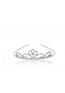 Couronne Diademe Mariee Dame Pique Strass