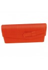 Sac Pochette Mariage Noeud Sinamay Orange