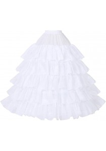 Jupon de Robe Mariage 3 Cerceaux 6 Volumes Simple