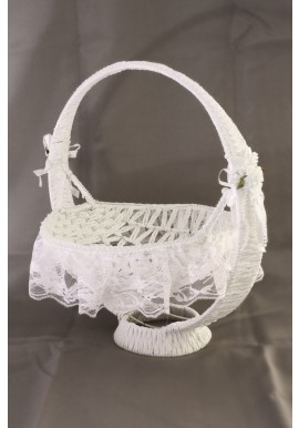 Panier Corbeilles Dragées Enveloppes Mariage Broderie