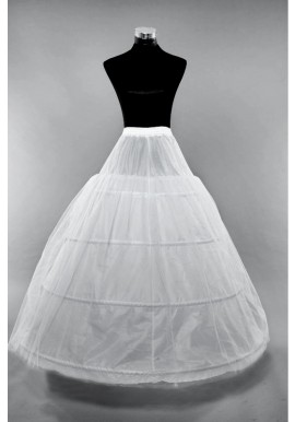 Jupon de Robe Mariage 4 Cerceaux Simple Tulles